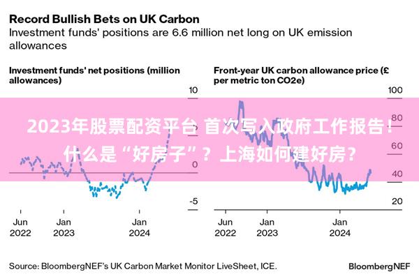 2023年股票配资平台 首次写入政府工作报告！什么是“好房子”？上海如何建好房？